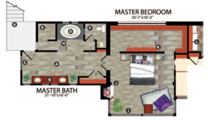 Master Suite Layout Michael Menn Ltd.