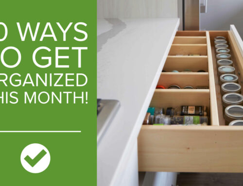 10 Ways To Get Organized This Month